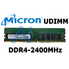 Memória 16GB Micron MTA18ASF2G72AZ-2G3A1 DDR4-2400Mhz ECC UDIMM PC4-19200T-E